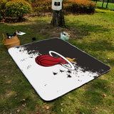 Miami Heat NBA Picnic Blanket Mat Beach Outdoor Waterproof