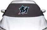 Miami Marlins MLB Car SUV Front Windshield Sun Snow Cover