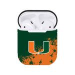 Miami (FL) Hurricanes NCAA Airpods Case Cover 2pcs