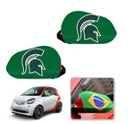 Michigan State Spartans NCAAB Car rear view mirror cover-View Elastic