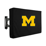 Michigan Wolverines NCAA Outdoor TV Cover Heavy Duty