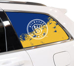 Milwaukee Brewers MLB Rear Side Quarter Window Vinyl Decal Stickers Fits Jeep Grand