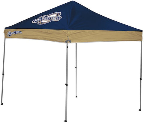 Milwaukee Brewers MLB Popup Tent Top Canopy Cover