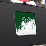 Milwaukee Bucks NBA Rear Back Middle Window Vinyl Decal Stickers Fits Dodge Ram GMC Chevy Tacoma Ford