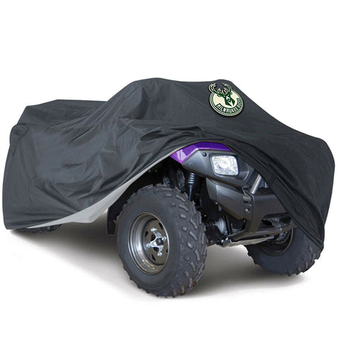 Milwaukee Bucks NBA ATV Cover Quad Storage