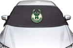 Milwaukee Bucks NBA Car SUV Front Windshield Sun Snow Cover