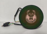 Milwaukee Bucks NBA Hitch Cover LED Brake Light for Trailer