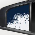 Minnesota Timberwolves NBA Rear Side Quarter Window Vinyl Decal Stickers Fits Dodge Charger