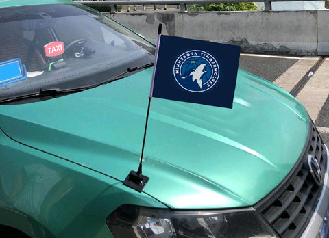 Minnesota Timberwolves NBA Car Hood Flag