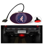 Minnesota Timberwolves NBA Hitch Cover LED Brake Light for Trailer