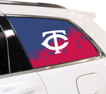 Minnesota Twins MLB Rear Side Quarter Window Vinyl Decal Stickers Fits Jeep Grand