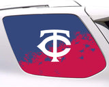 Minnesota Twins MLB Rear Side Quarter Window Vinyl Decal Stickers Fits Toyota 4Runner