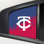 Minnesota Twins MLB Rear Side Quarter Window Vinyl Decal Stickers Fits Dodge Charger