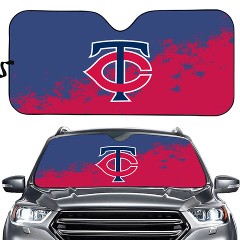 Minnesota Twins MLB Car Windshield Sun Shade Universal Fit Sunshade