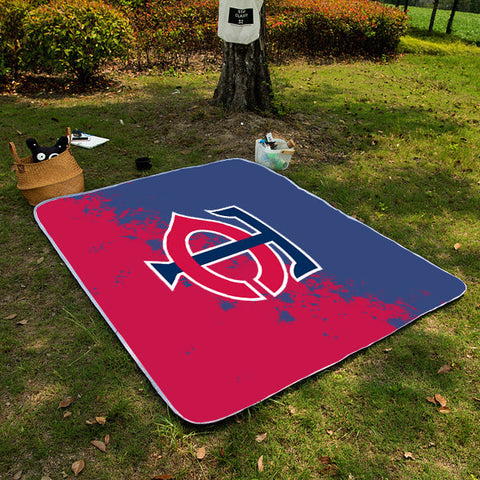 Minnesota Twins MLB Picnic Blanket Mat Beach Outdoor Waterproof