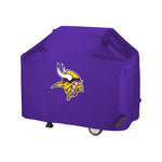 Minnesota Vikings NFL BBQ Barbeque Outdoor Black Waterproof Cover