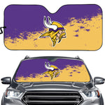 Minnesota Vikings NFL Car Windshield Sun Shade Universal Fit Sunshade