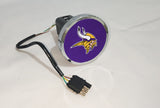 Minnesota Vikings NFL Hitch Cover LED Brake Light for Trailer