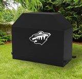 Minnesota Wild NHL BBQ Barbeque Outdoor Black Waterproof Cover