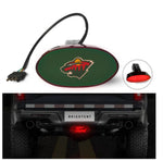 Minnesota Wild NHL Hitch Cover LED Brake Light for Trailer