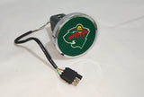 Minnesota Wild NHL Hitch Cover LED Brake Light for Trailer