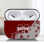 Mississippi State Bulldogs NCAA Airpods Pro Case Cover 2pcs