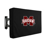 Mississippi State Bulldogs TV Cover NCAA Outdoor TV Cover Heavy Duty