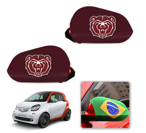 Missouri State Bears NCAAB Car rear view mirror cover-View Elastic