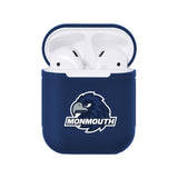 Monmouth Hawks NCAA Airpods Case Cover 2pcs