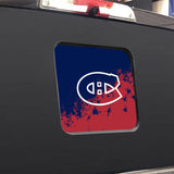 Montreal Canadiens NHL Rear Back Middle Window Vinyl Decal Stickers Fits Dodge Ram GMC Chevy Tacoma Ford