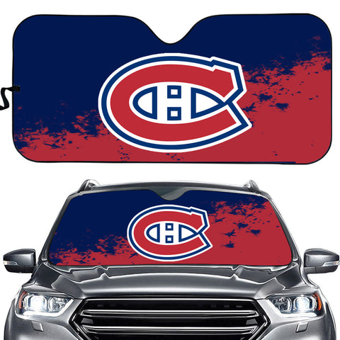 Montreal Canadiens NHL Car Windshield Sun Shade Universal Fit Sunshade