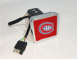 Montreal Canadiens NHL Hitch Cover LED Brake Light for Trailer