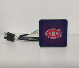 Montreal Canadiens NHL Hitch Cover LED Brake Light for Trailer