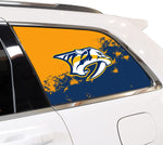 Nashville Predators NHL Rear Side Quarter Window Vinyl Decal Stickers Fits Jeep Grand