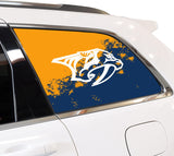 Nashville Predators NHL Rear Side Quarter Window Vinyl Decal Stickers Fits Jeep Grand