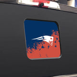 New England Patriots NFL Rear Back Middle Window Vinyl Decal Stickers Fits Dodge Ram GMC Chevy Tacoma Ford