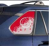 New Jersey Devils NHL Rear Side Quarter Window Vinyl Decal Stickers Fits Toyota Rav4