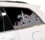 New Orleans Saints NFL Rear Side Quarter Window Vinyl Decal Stickers Fits Jeep Grand