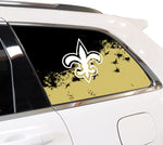 New Orleans Saints NFL Rear Side Quarter Window Vinyl Decal Stickers Fits Jeep Grand