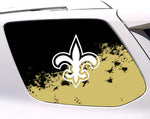 New Orleans Saints NFL Rear Side Quarter Window Vinyl Decal Stickers Fits Toyota 4Runner