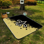 New Orleans Saints NFL Picnic Blanket Mat Beach Outdoor Waterproof