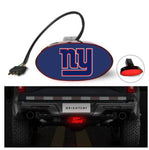 New York Giants NFL Hitch Cover LED Brake Light for Trailer