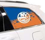 New York Islanders NHL Rear Side Quarter Window Vinyl Decal Stickers Fits Jeep Grand