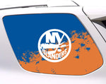 New York Islanders NHL Rear Side Quarter Window Vinyl Decal Stickers Fits Toyota 4Runner