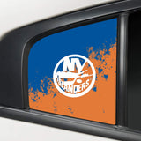 New York Islanders NHL Rear Side Quarter Window Vinyl Decal Stickers Fits Dodge Charger