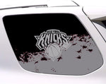 New York Knicks NBA Rear Side Quarter Window Vinyl Decal Stickers Fits Toyota 4Runner