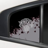 New York Knicks NBA Rear Side Quarter Window Vinyl Decal Stickers Fits Dodge Charger