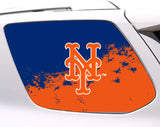 New York Mets MLB Rear Side Quarter Window Vinyl Decal Stickers Fits Toyota 4Runner