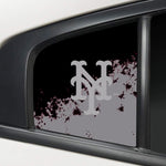 New York Mets MLB Rear Side Quarter Window Vinyl Decal Stickers Fits Dodge Charger