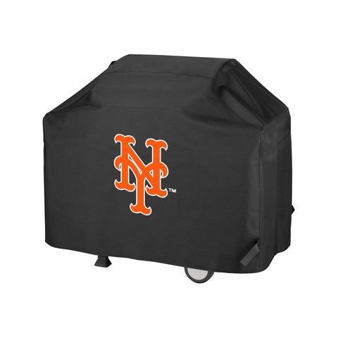 New York Mets MLB BBQ Barbeque Outdoor Black Waterproof Cover